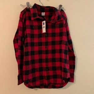 NWT GAP Buffalo Plaid shirt Size Large